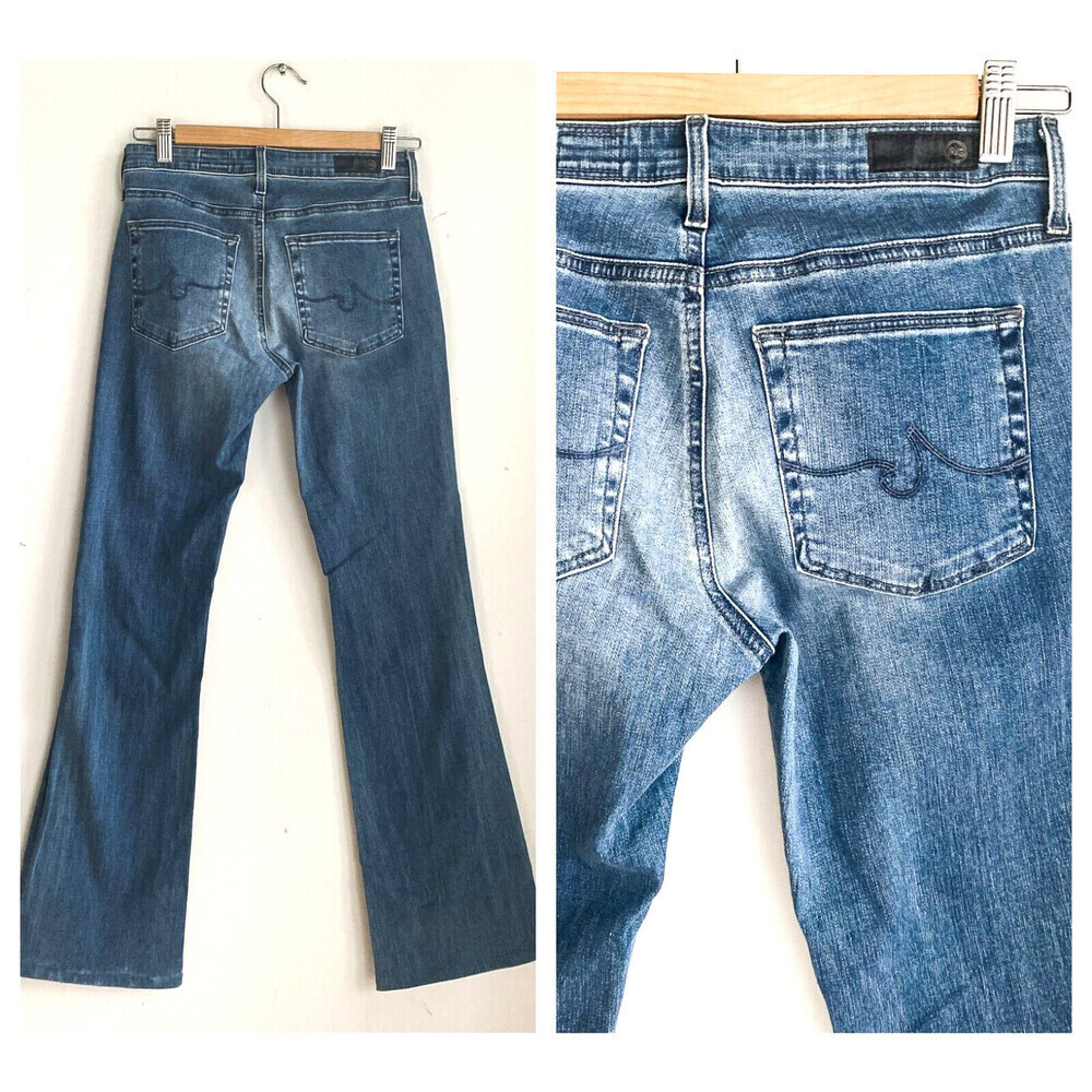 Adriano Goldschmied The Angel Dark Wash Flared Jeans 26R
